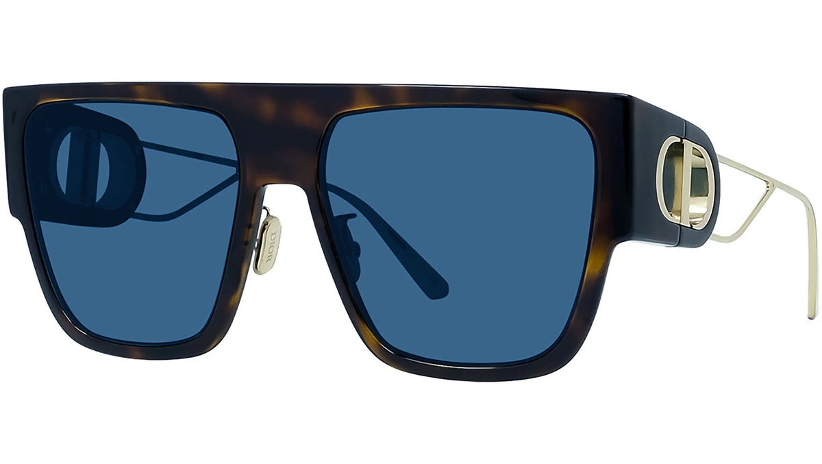 Christian Dior Havana Blue Sunglasses