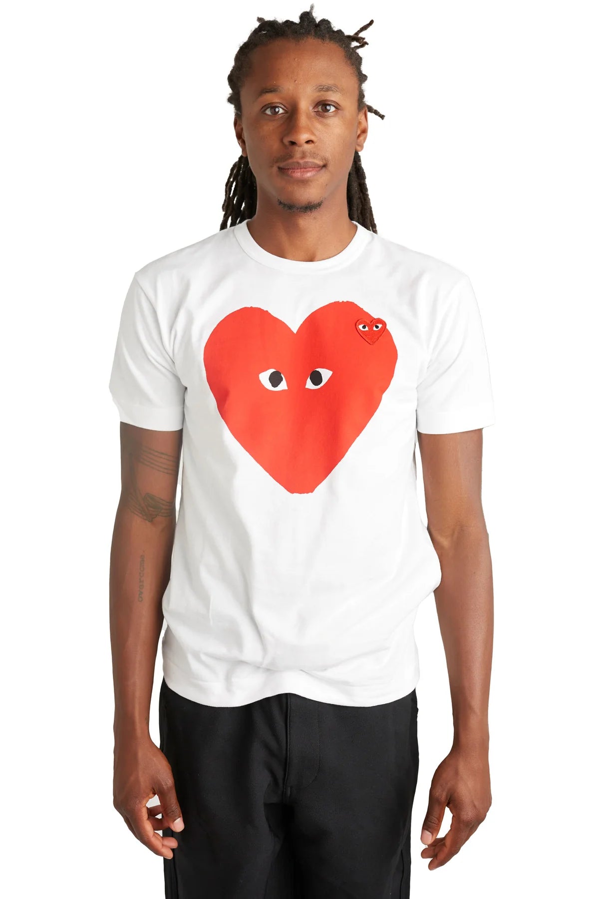 Comme Des Garçons PLAY White T-Shirt 