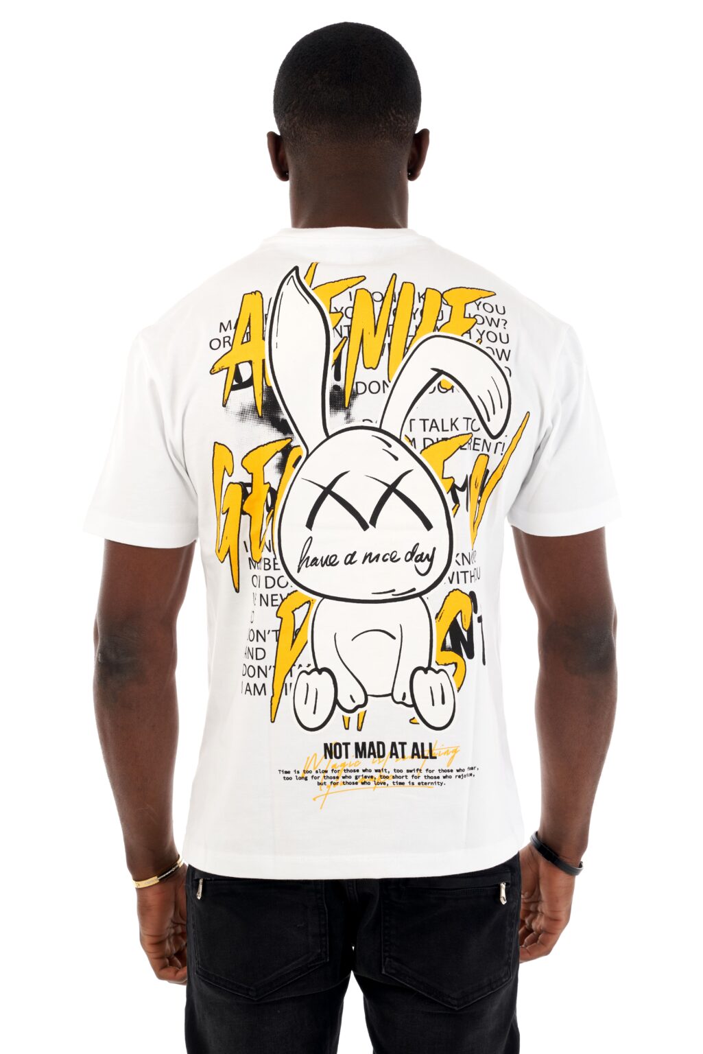 Avenue George V Paris White Dead Bunny Shirt