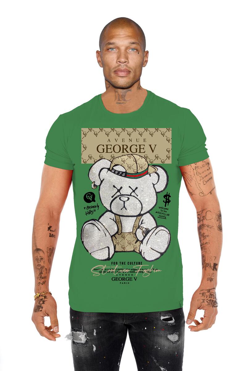 George V Paris Green T-Shirt