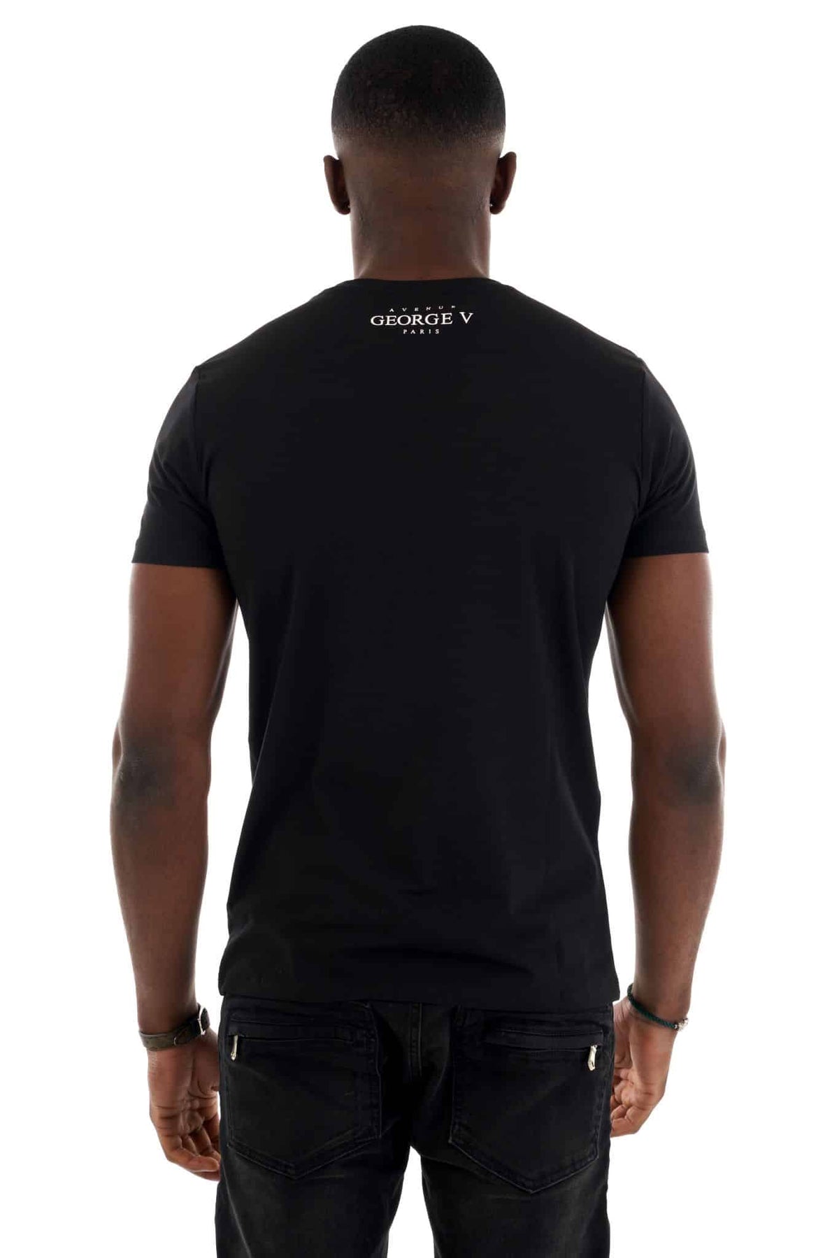 George V Paris Black T-Shirt