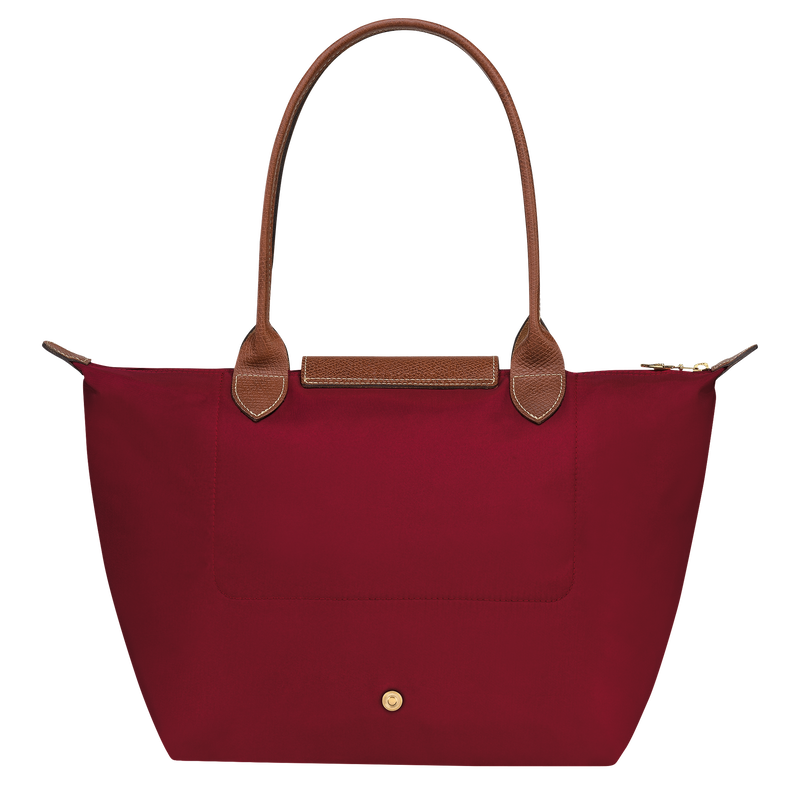 Red Canvas Tote Bag