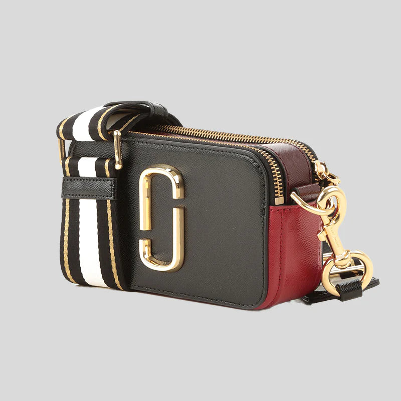 Marc Jacobs Black & Red Snapshot Bag