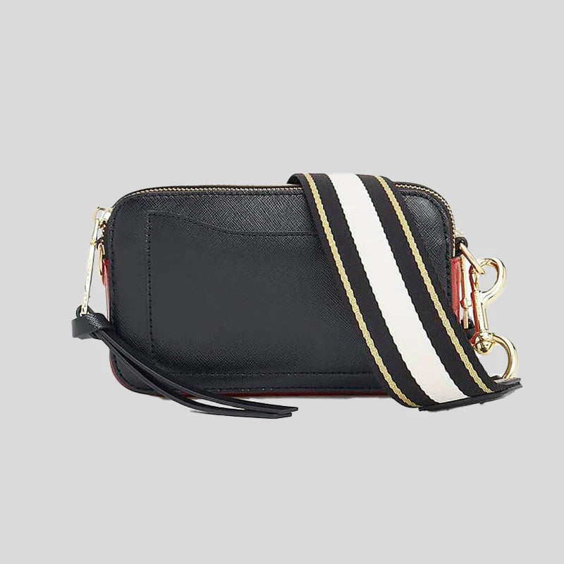 Marc Jacobs Black & Red Snapshot Bag