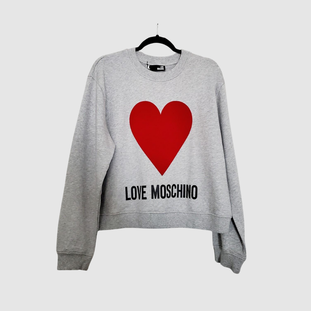 Moschino Grey Sweatshirt