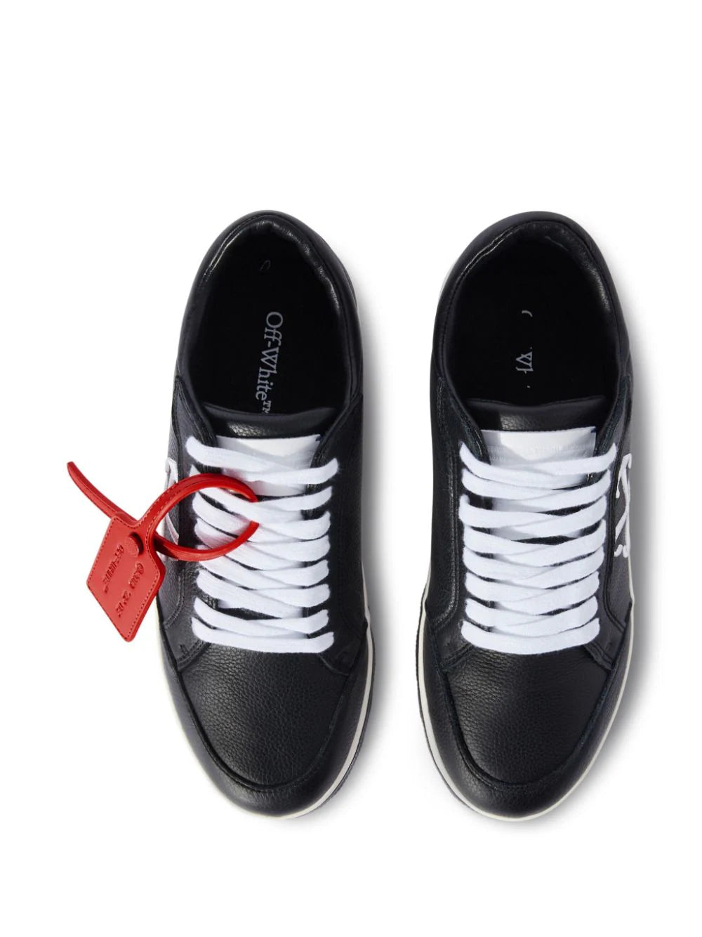 Black Leather Sneakers