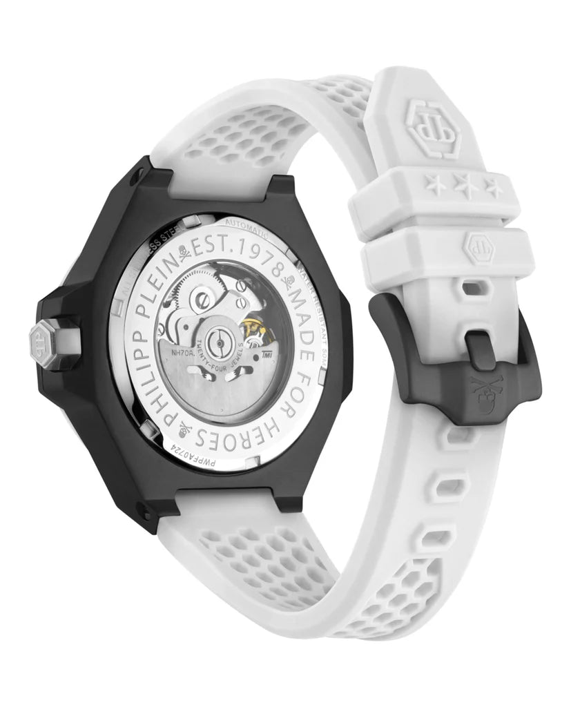 Philipp Plein White $keleton Royal Watch