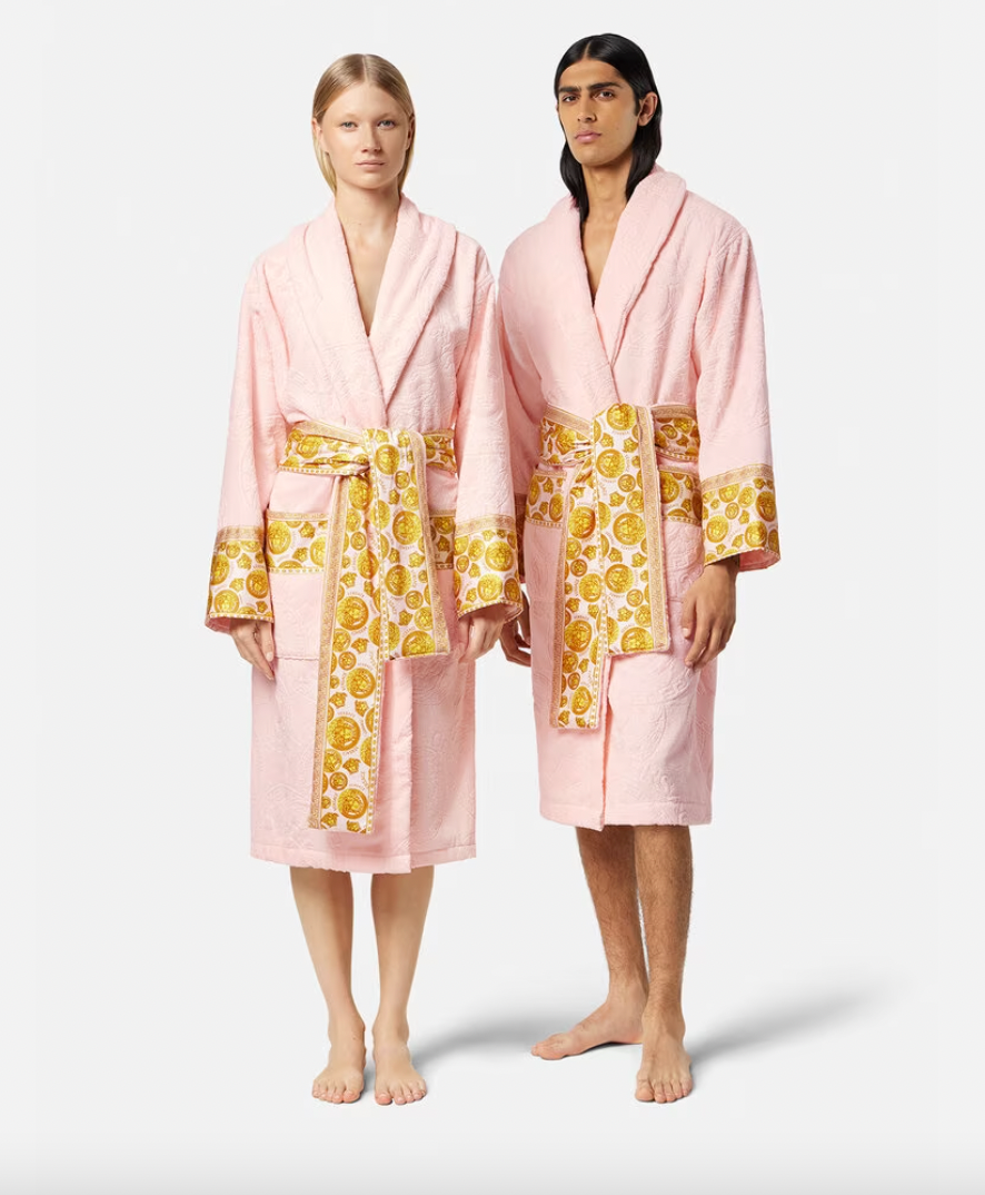 Pink Versace Robe