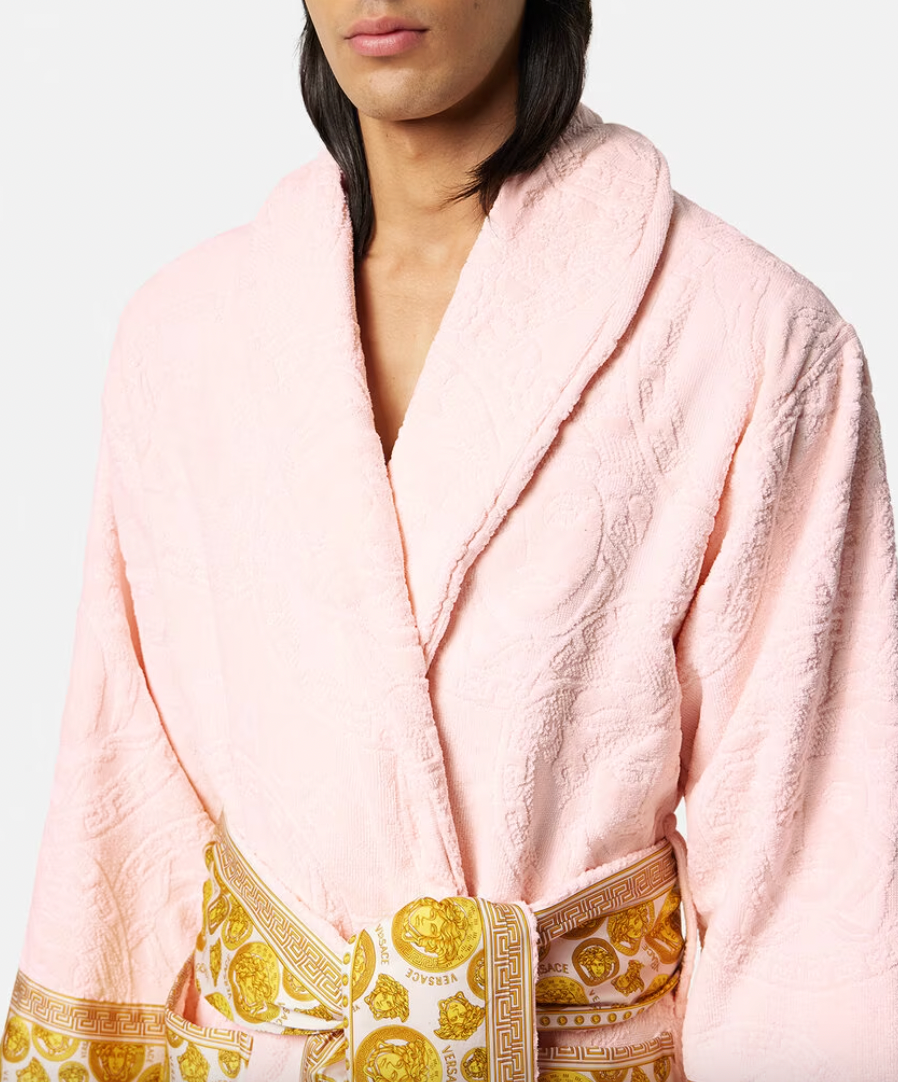 Pink Versace Robe