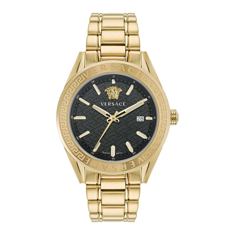 Versace Gold V-Code Watch