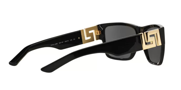 Versace Black Greca Sunglasses