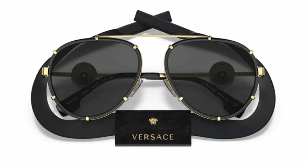 Versace Black Sunglasses