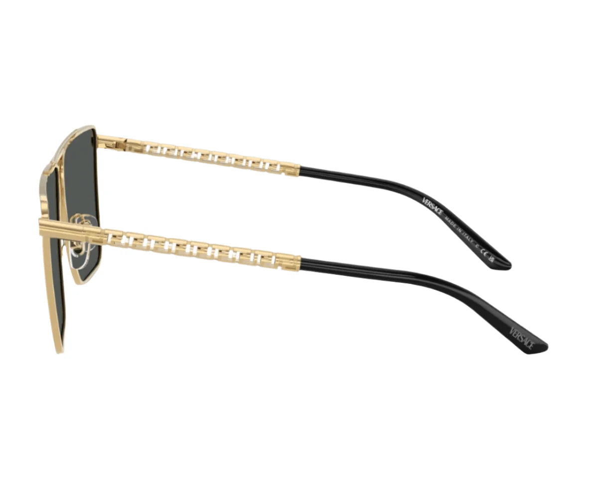 Versace Black Gold Sunglasses