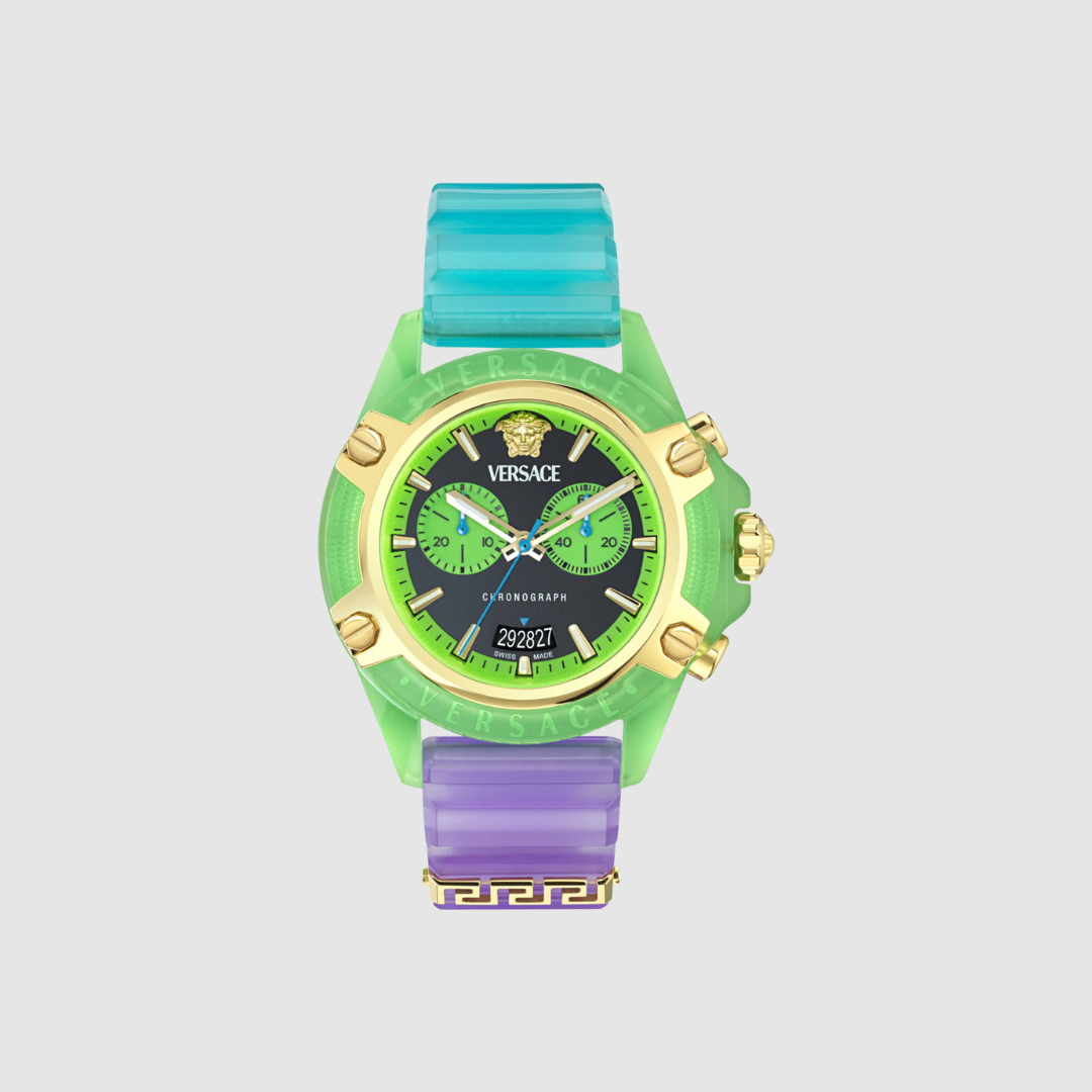 Versace Multi-Color Icon Active Chronograph Watch