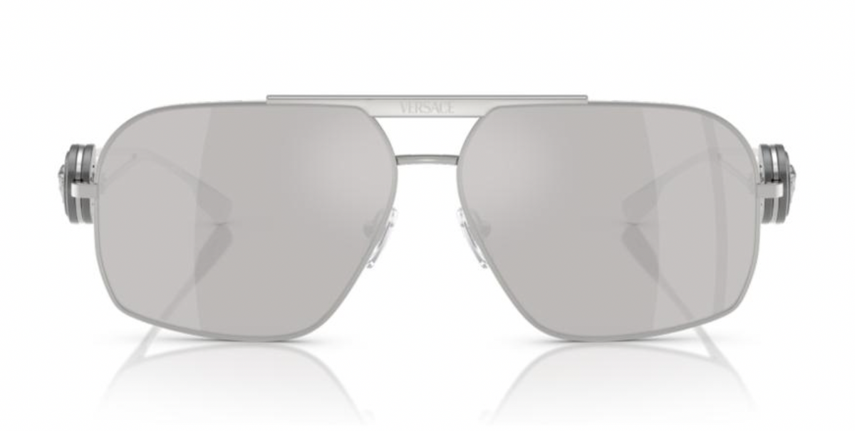 Versace Silver Chrome Sunglasses