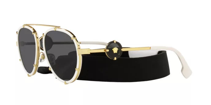 Versace White Women Sunglasses