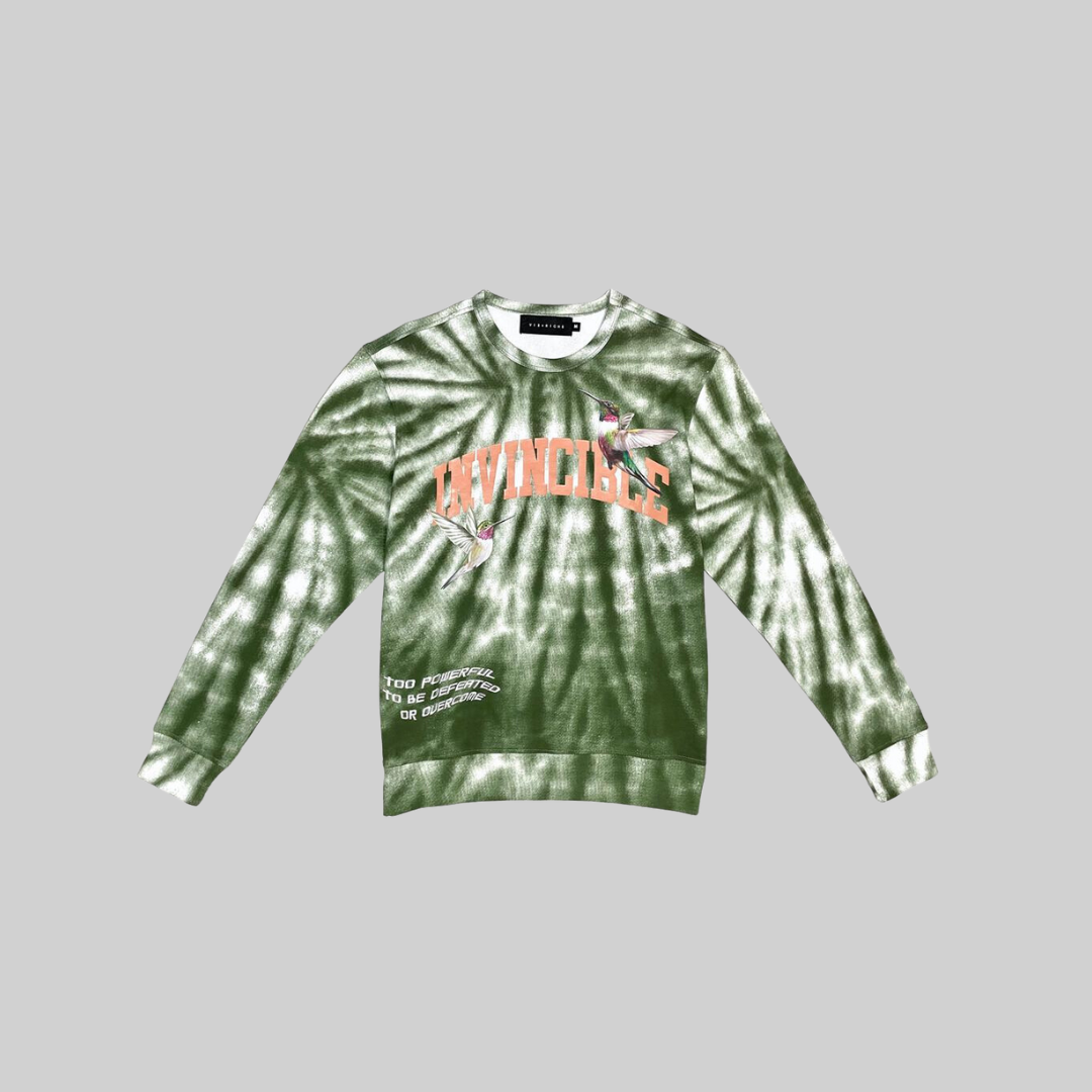 Vie+Riche Paris Green Invincible Sweatshirt