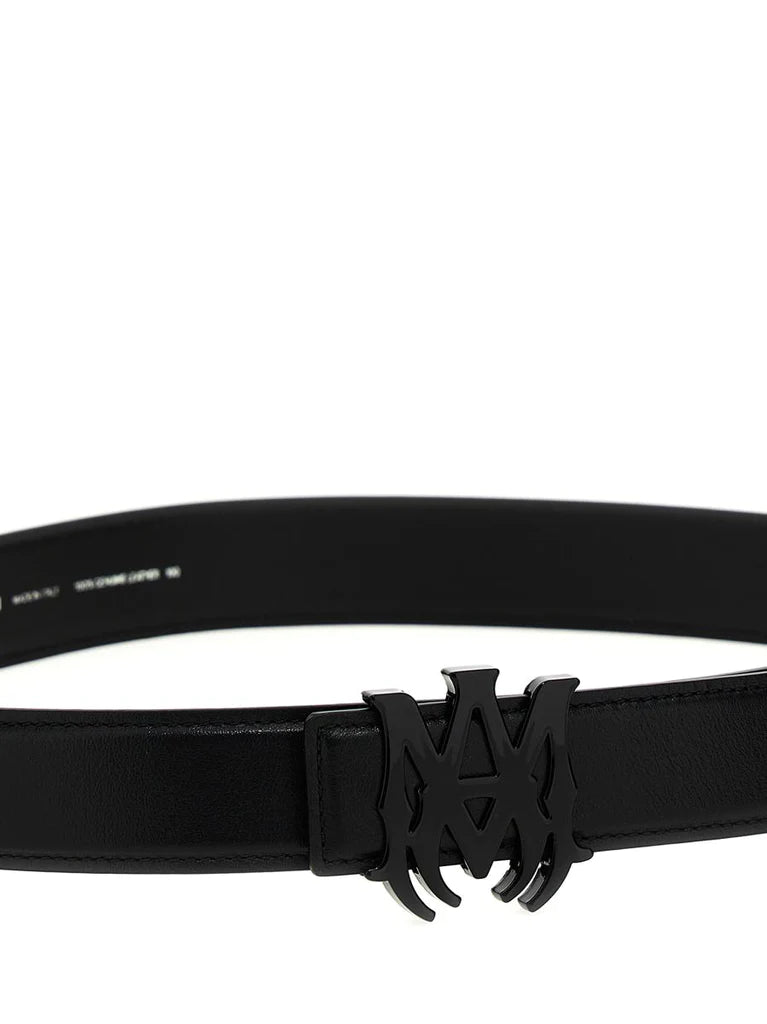 Black Nappa Belt