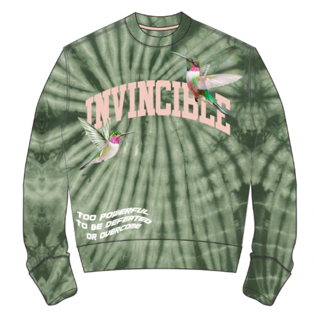 Vie+Riche Paris Green Invincible Sweatshirt