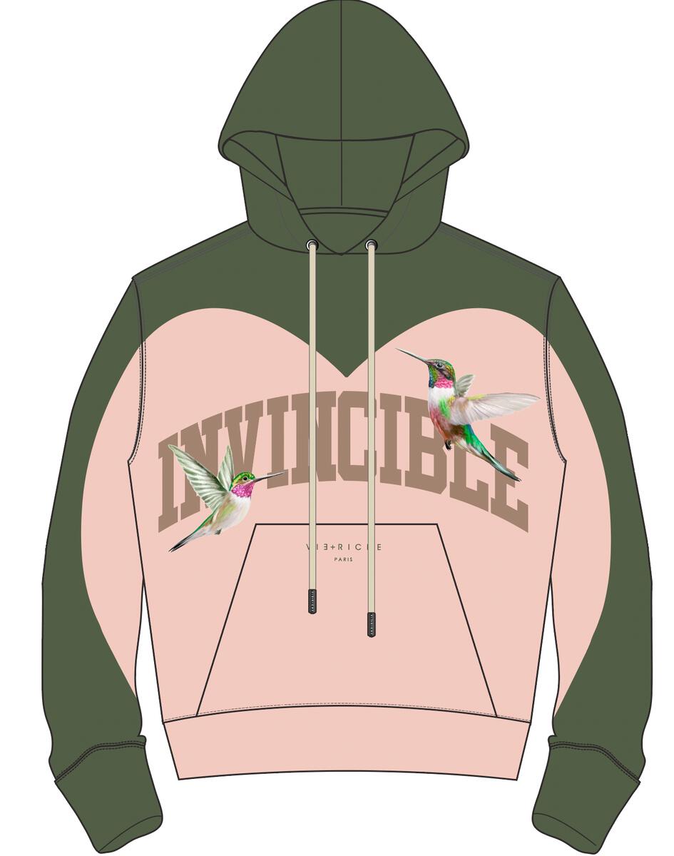 Bicolor Invincible Hoodie