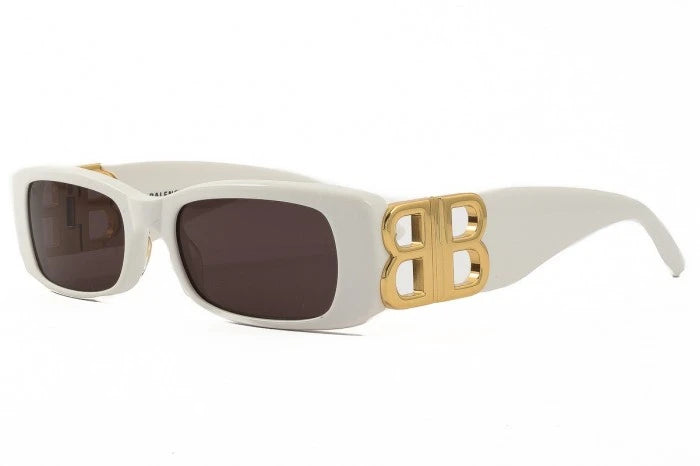 Balenciaga White Sunglasses