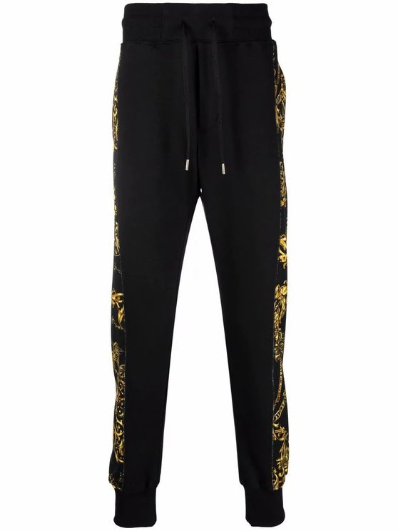 Versace Jeans Couture Black Jogger Pants