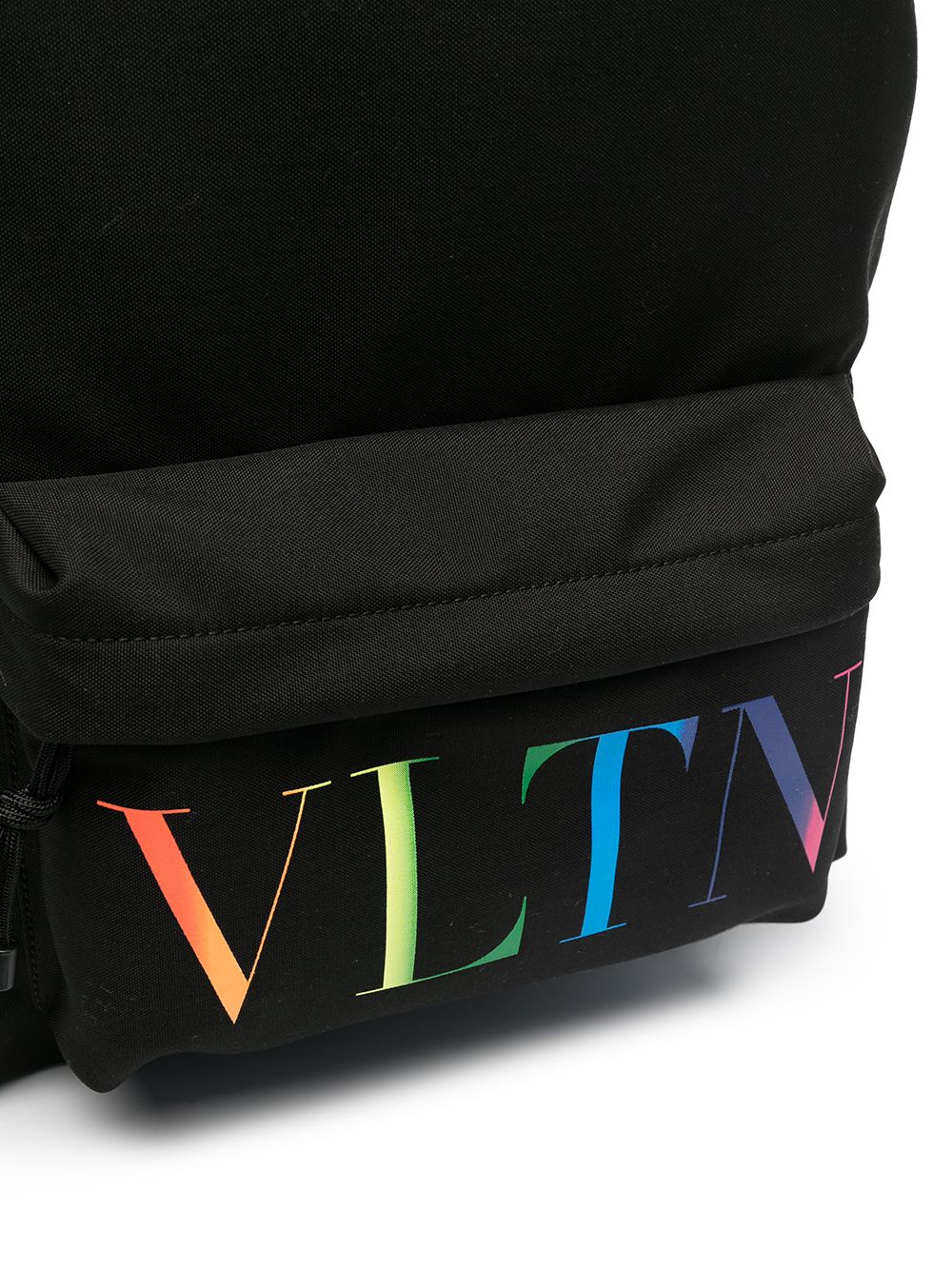 Valentino Garavani Black VLTN Times Backpack Bag