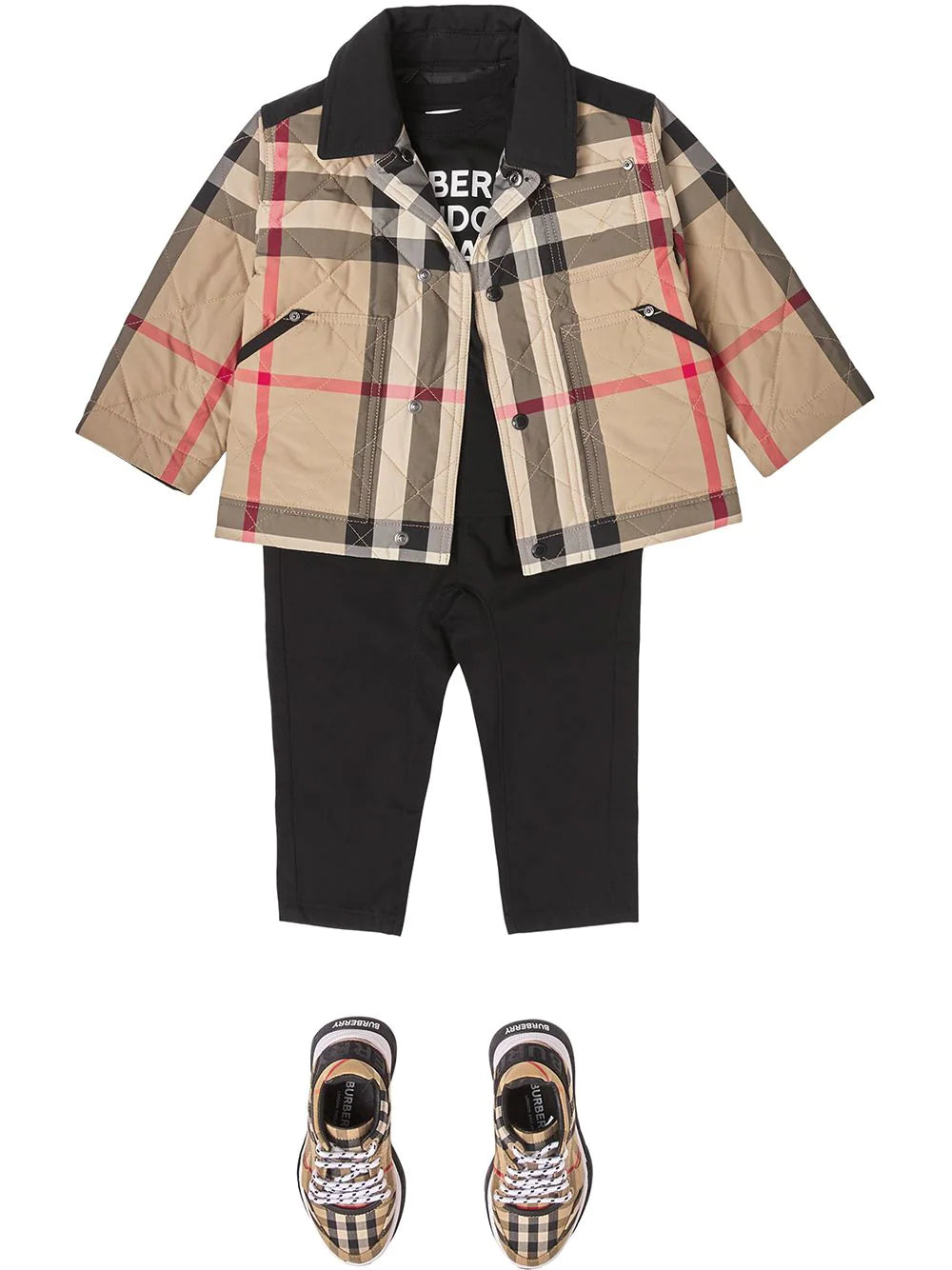 Burberry Kids Vintage Check-pattern Jacket