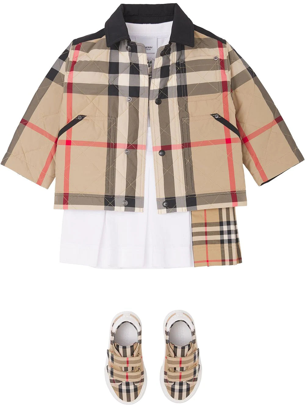 Burberry Kids Vintage Check-pattern Jacket