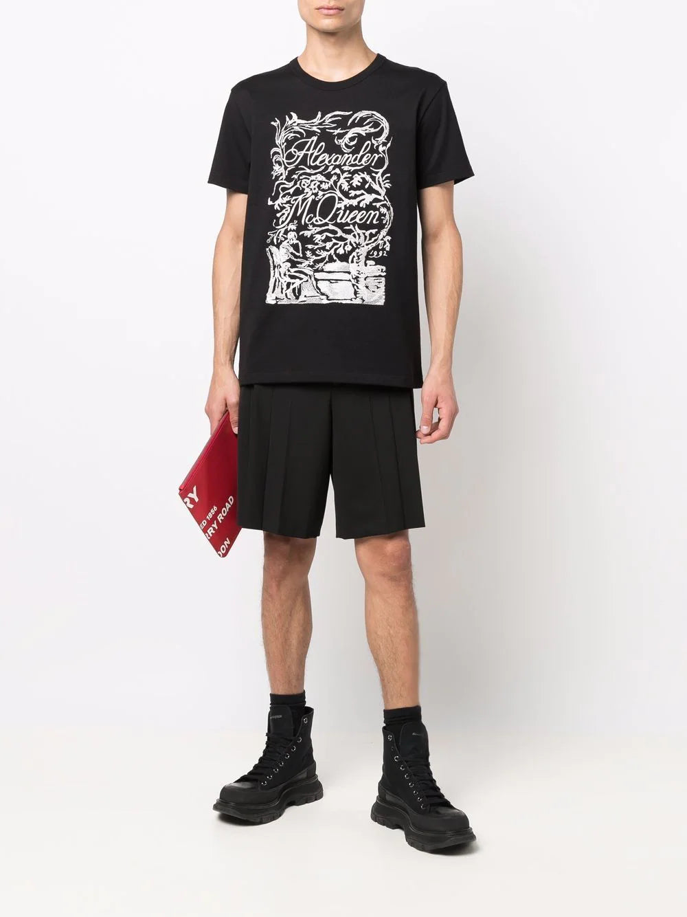 McQueen Black Logo T-Shirt