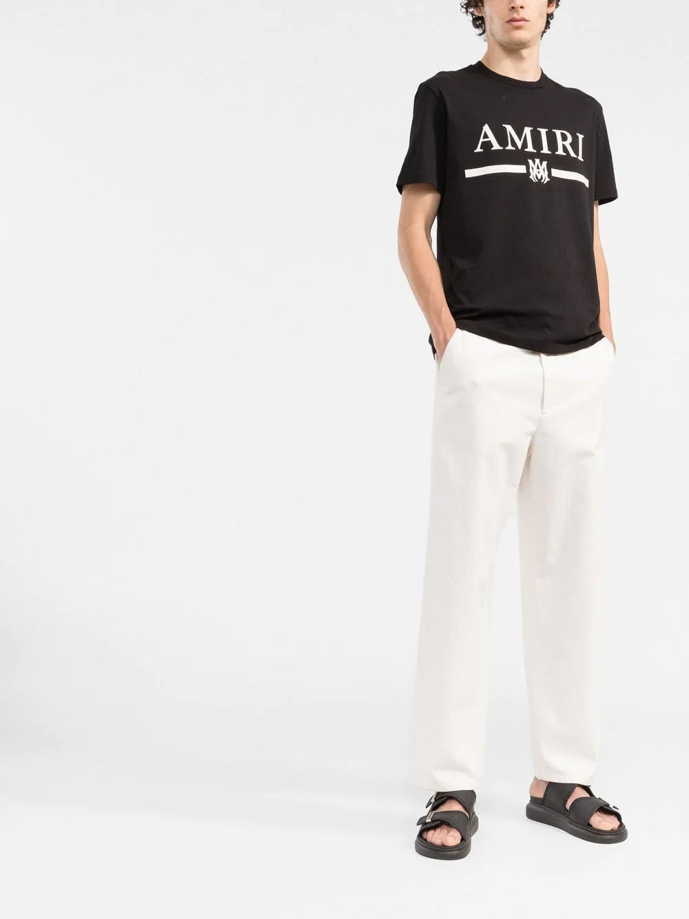 Amiri Black Logo T-Shirt