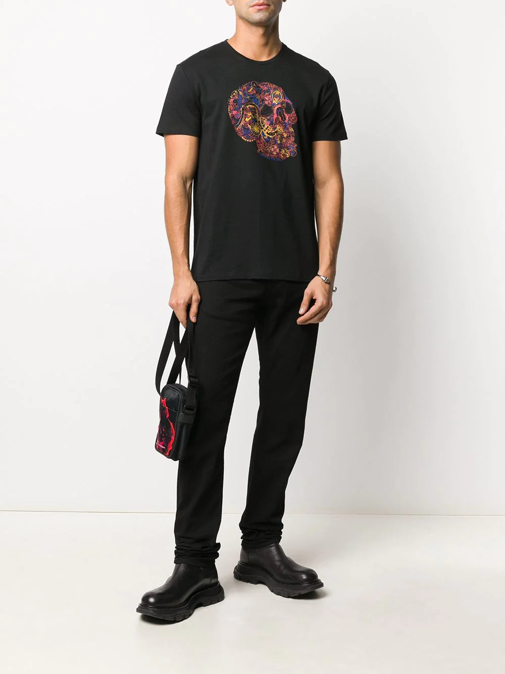 London Skull Print T-Shirt