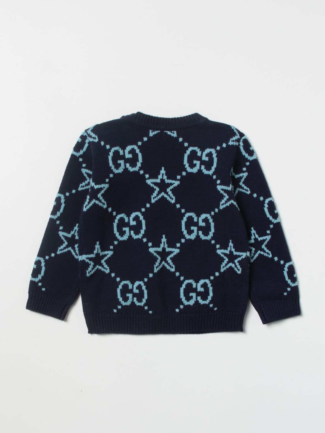 Gucci Kids Blue Sweater