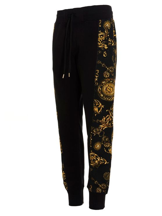 Versace Jeans Couture Black Jogger Pants
