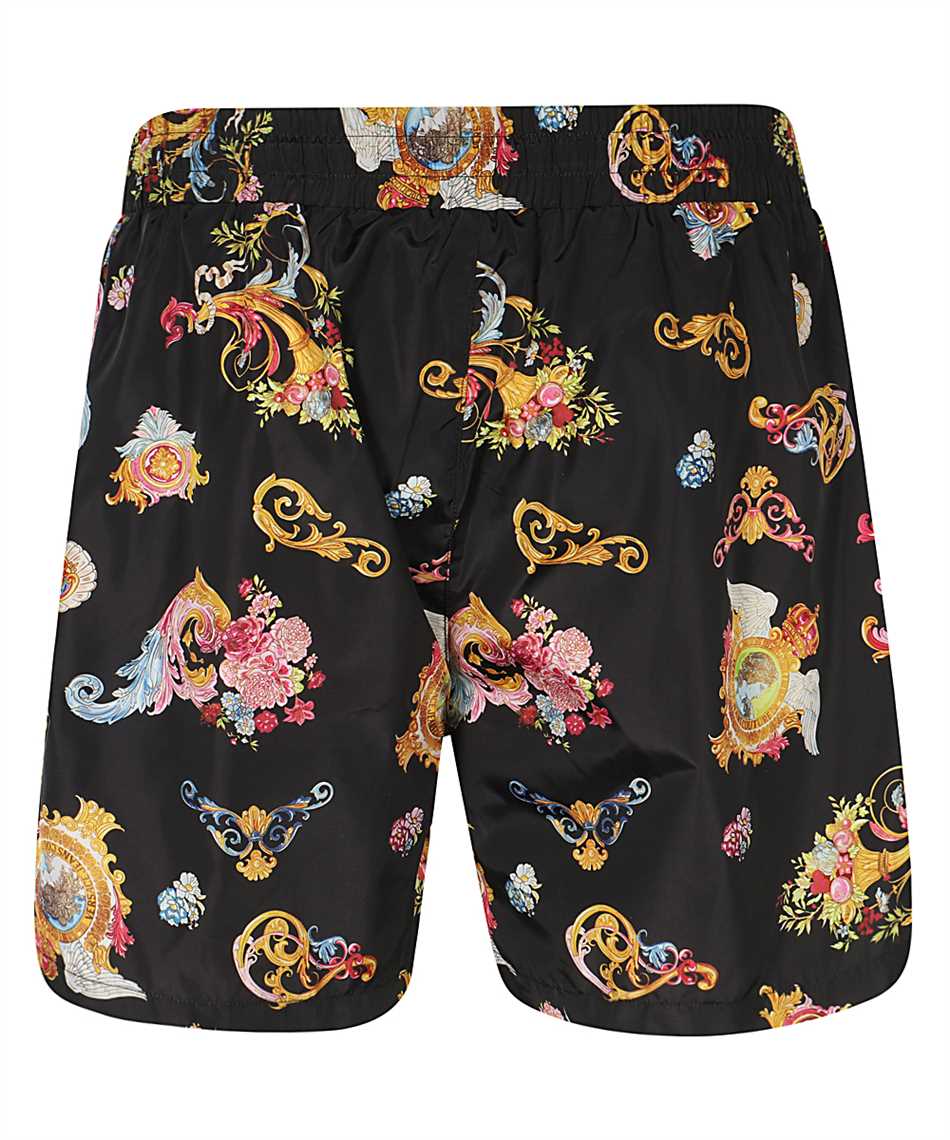 Versace Jeans Couture Black Versailles Print Shorts
