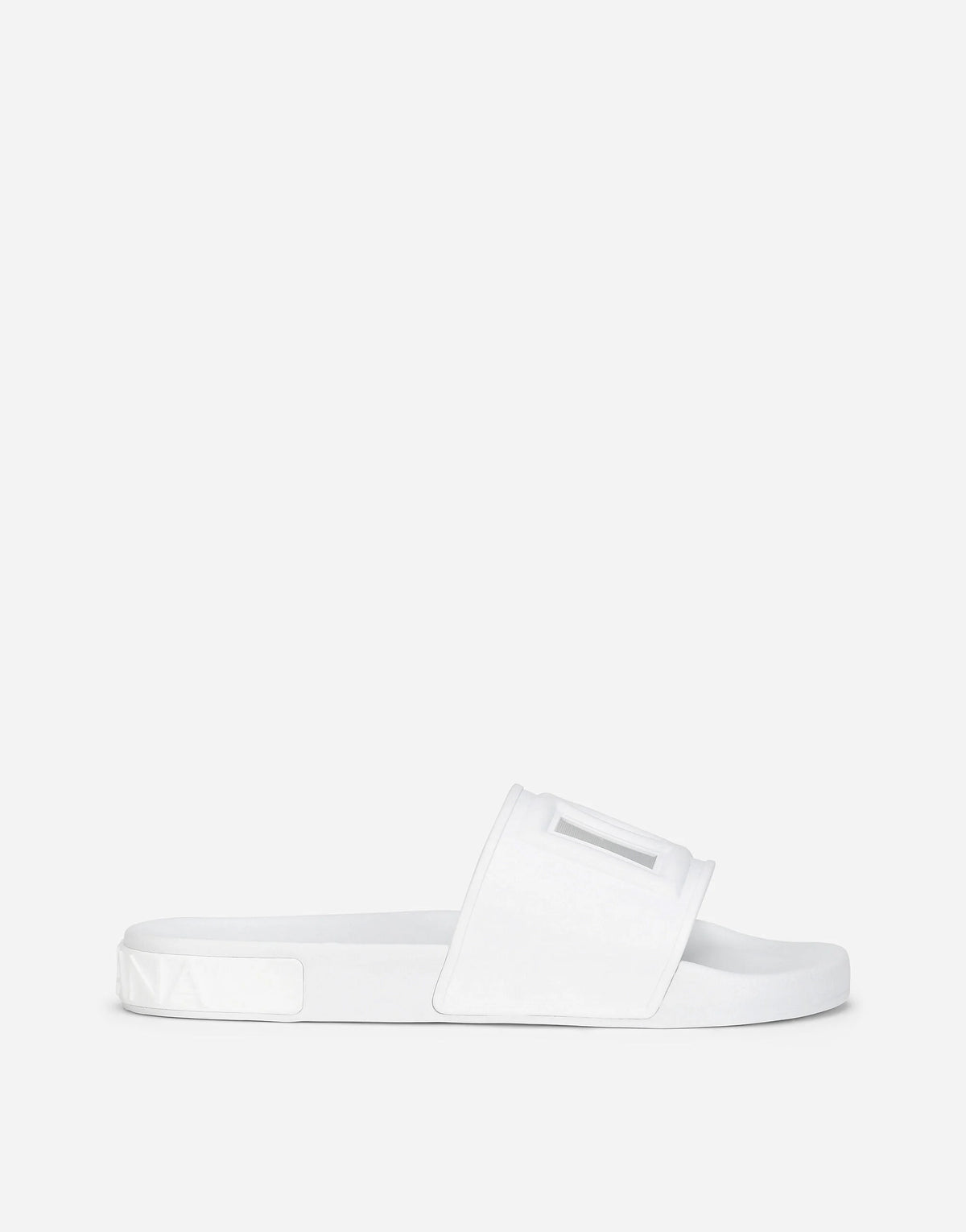 Dolce & Gabbana White DG Logo Slides