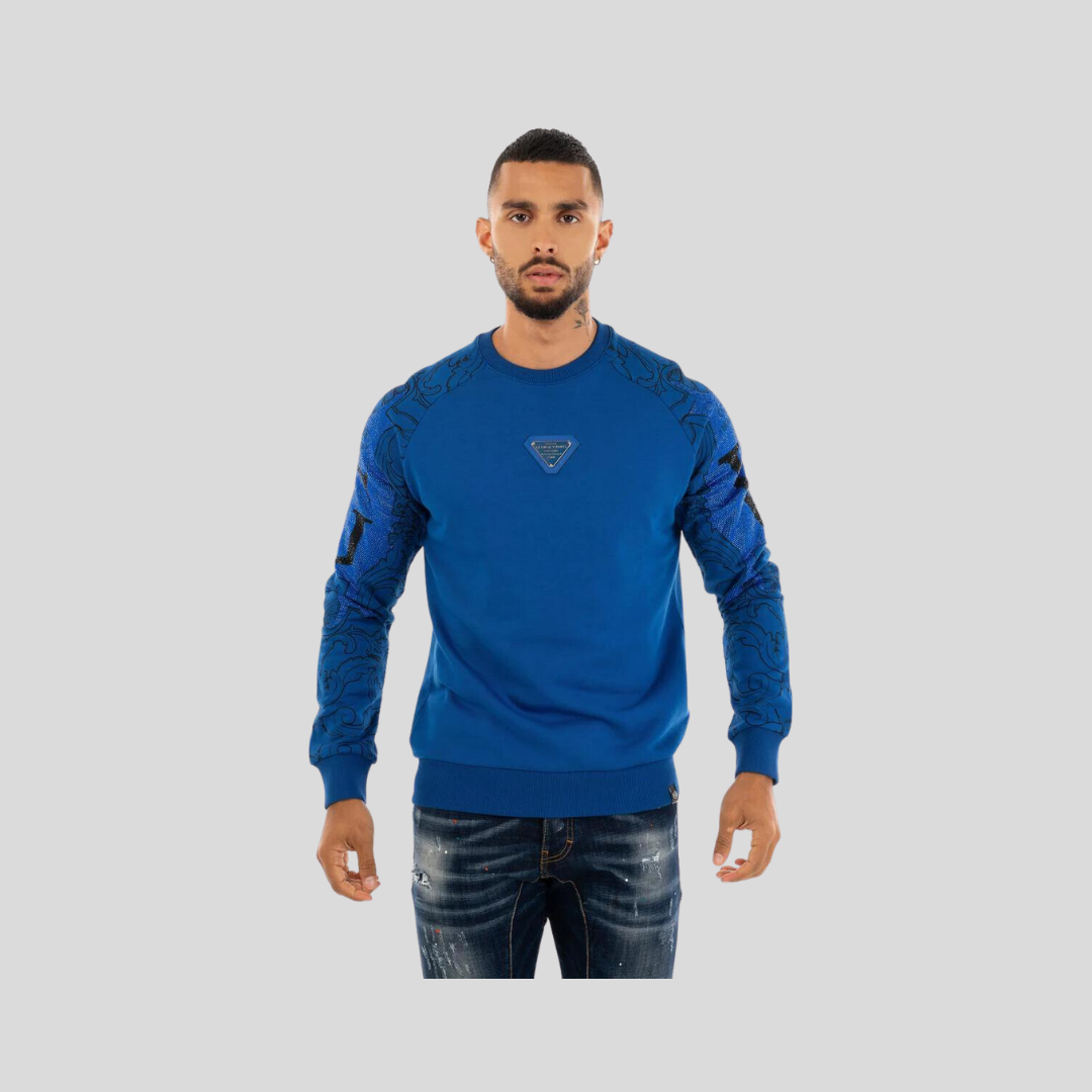 George V Logo Sweat shirt Blue