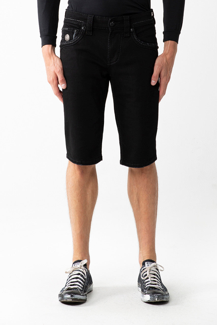 Rock Revival Black Celadon Short