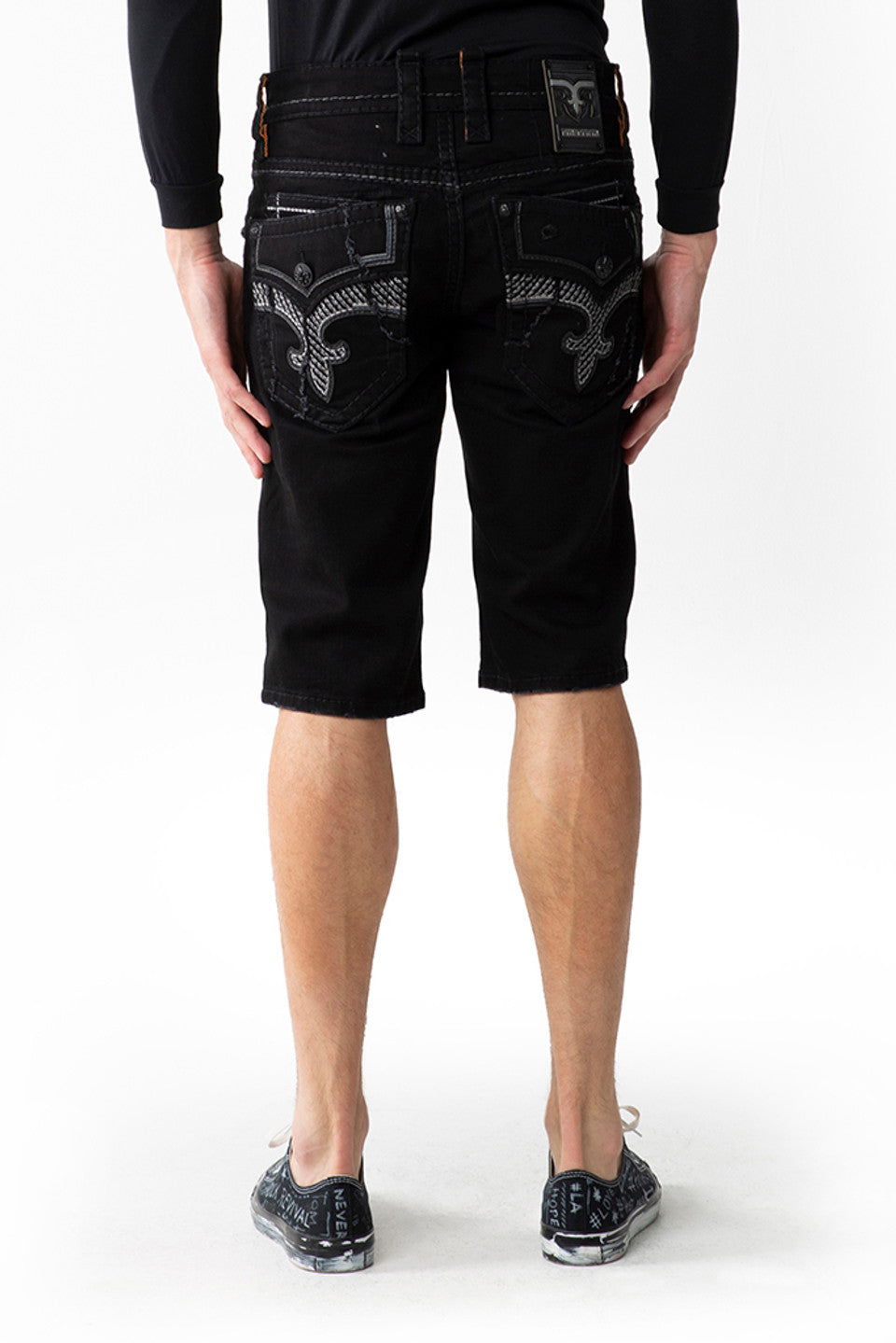 Rock Revival Black Celadon Short