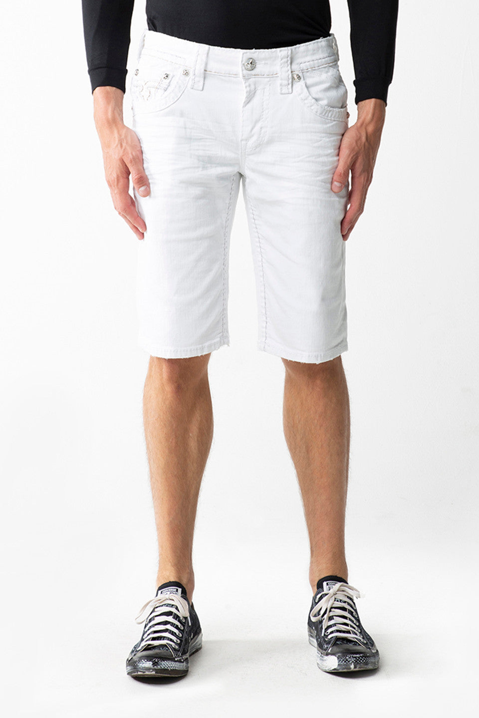 Rock Revival White Neil Short