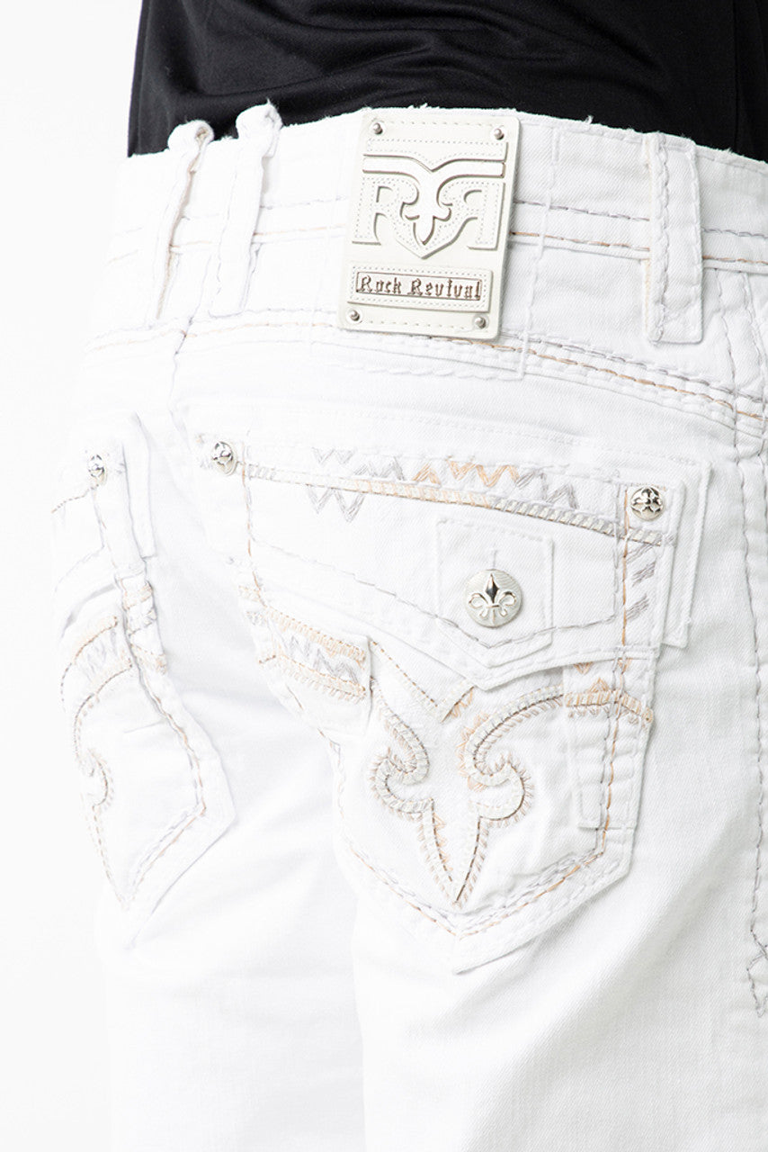 Rock Revival White Neil Short