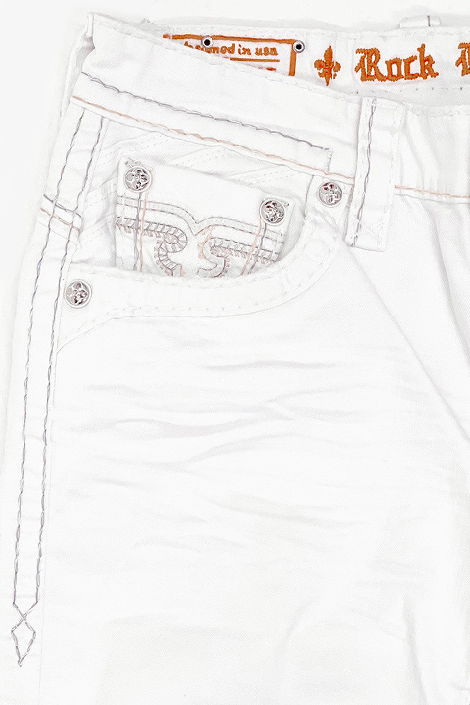 Rock Revival White Neil Short