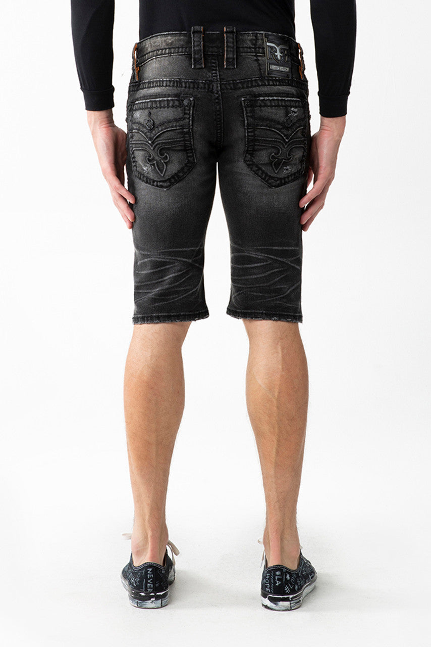 Rock Revival Black Ryker Short