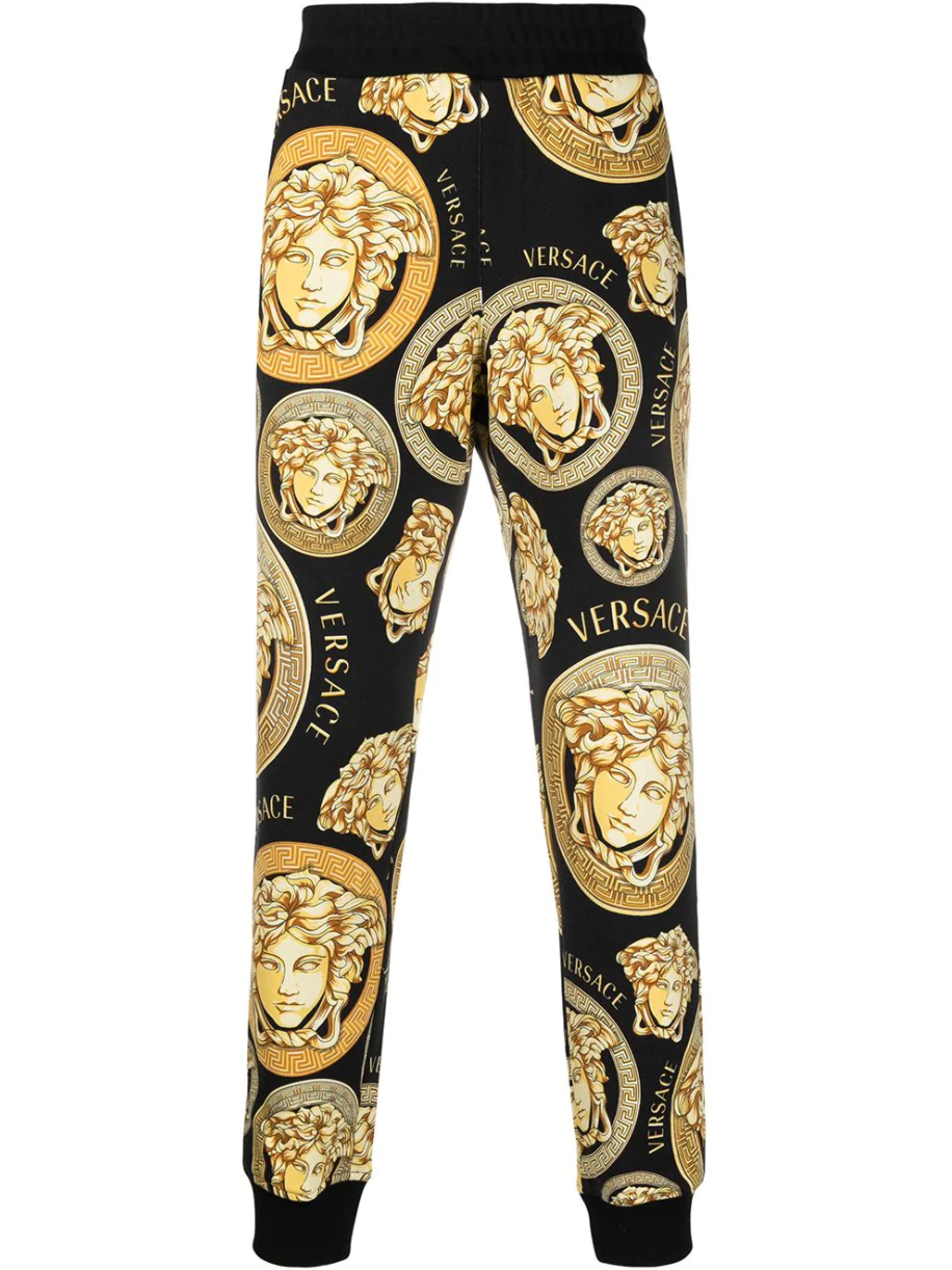 Versace Black Medusa Pants