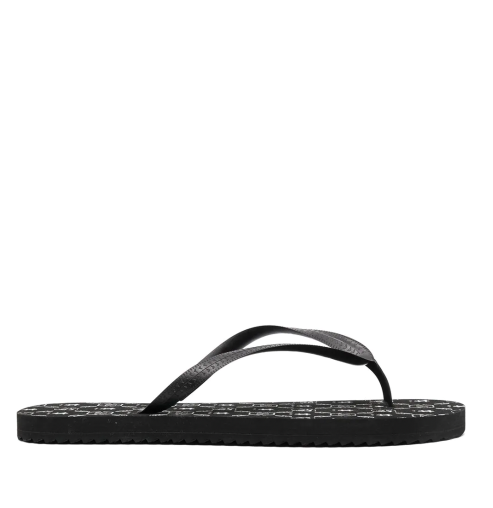 Philipp Plein Logo-Print Flip Flops