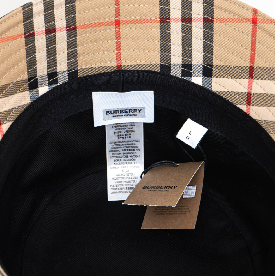 Burberry Multicolor Bucket Hat