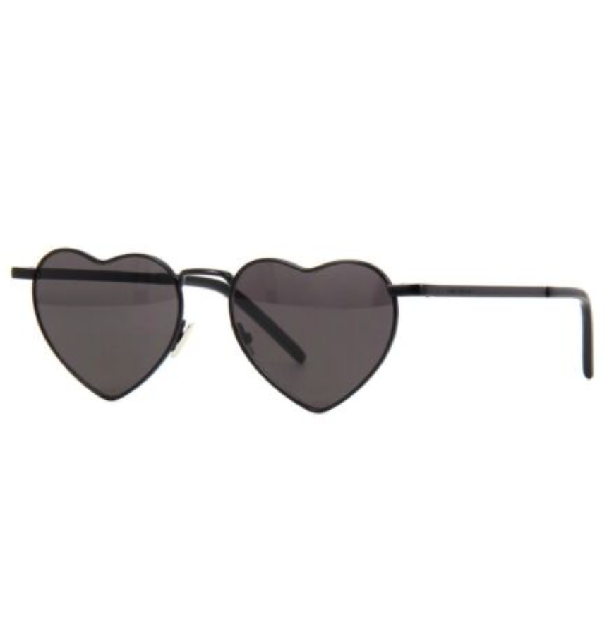 Black Wire Heart Sunglasses