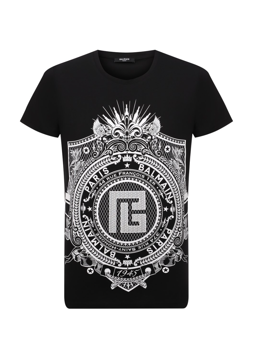 Balmain Black Big Logo T-Shirt