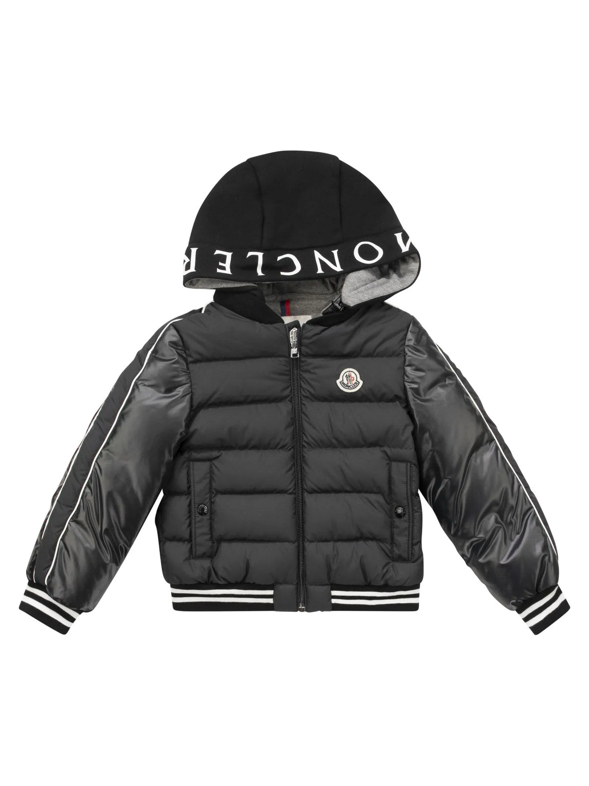 Moncler Black Enfant Padded Jacket