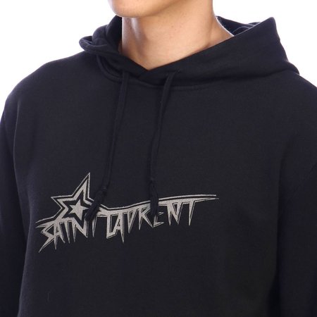 Saint Laurent Black Sweatshirt